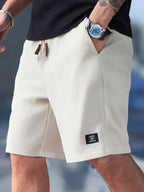 Men's drawstring summer shorts