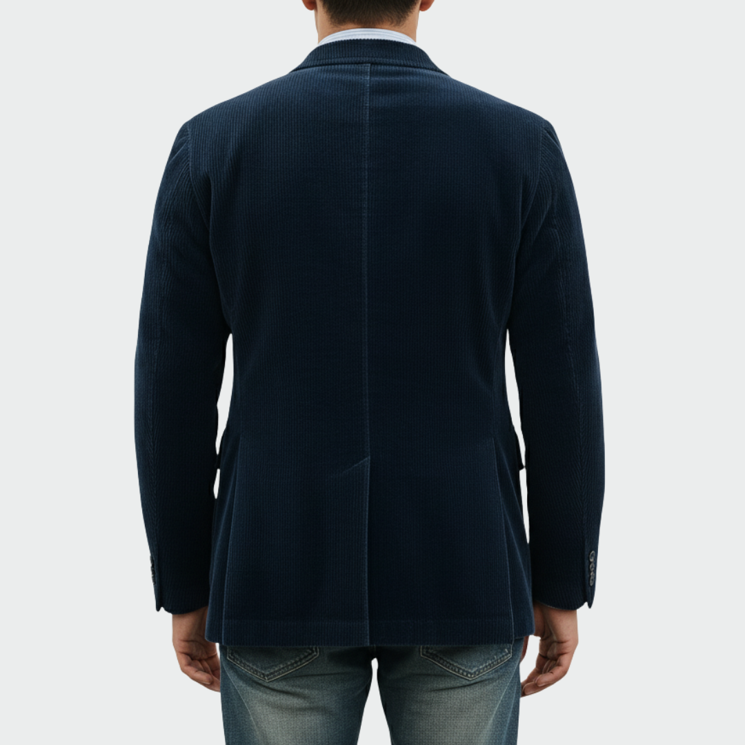 Men's notch lapel two-piece blazer