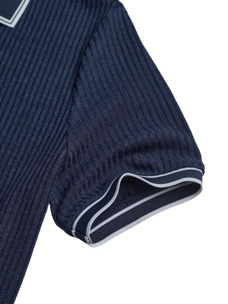 Men's short sleeve polo shirt