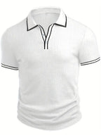 Men's short sleeve polo shirt