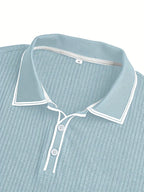 Men's short sleeve polo shirt