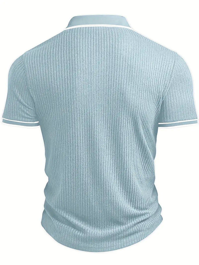 Men's short sleeve polo shirt