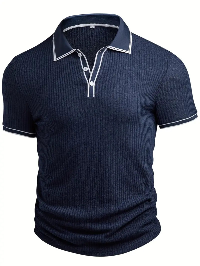 Men's short sleeve polo shirt