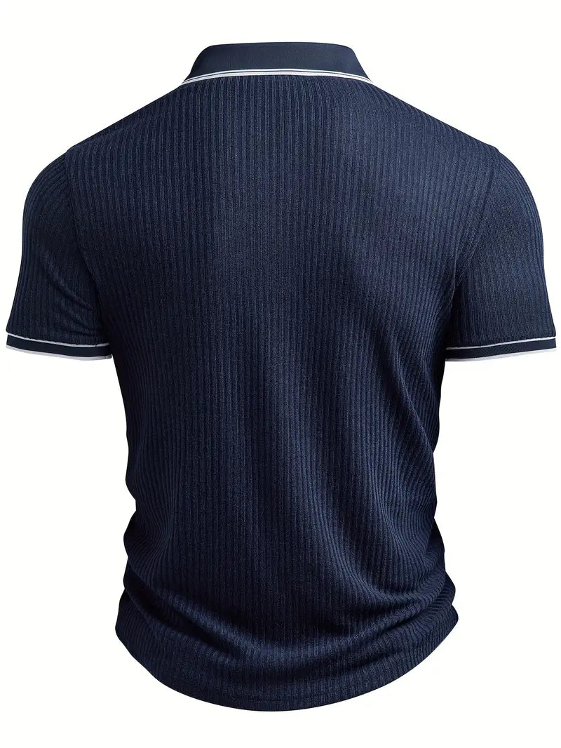 Men's short sleeve polo shirt