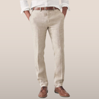 Men's straight leg casual trousers
