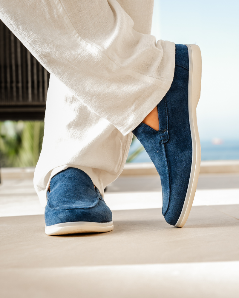 Men's slip-on flat summer loafers
