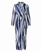 Women's wrap v-neck summer maxi dress