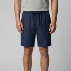 Men's drawstring straight summer shorts